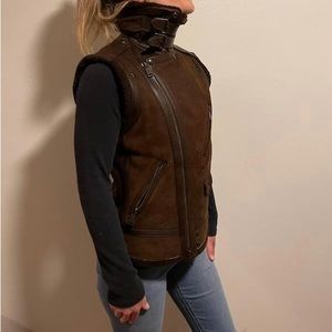 Ralph Lauren Sherling Suede Vest